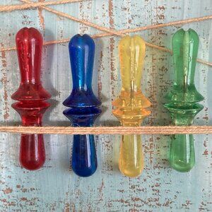Zyliss Multi Colored Interlocking Corn on the Cob Holders Acrylic Set of 4